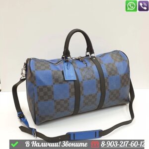 Дорожная сумка Louis Vuitton Keepall 40 синяя