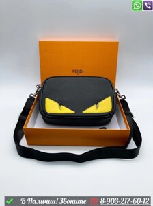 Сумка мужская Fendi черная