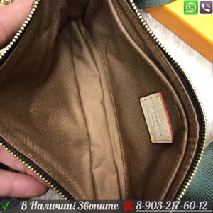 Сумка Louis Vuitton Multi Pochettе две в одной Черный