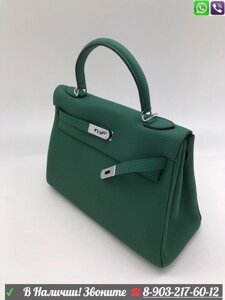 Сумка Hermes Kelly Гермес Келли Зеленый