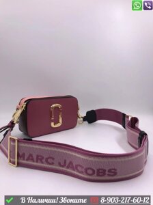 Сумка Marc Jacobs Snapshot Розовый