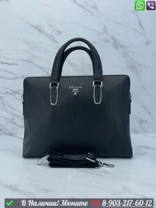 Портфель Prada черный