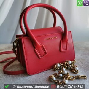 Сумка Charles and Keith Красный