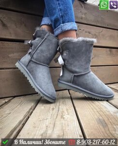 Угги UGG Classic высокие Серый