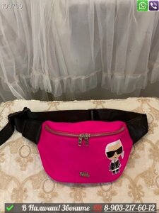 Поясная сумка Karl Lagerfeld Ikonik Розовый