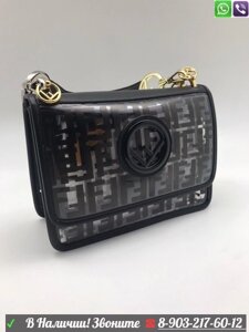 Сумка Fendi Kan I прозрачная