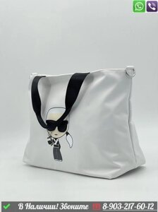 Сумка шоппер Karl Lagerfeld Ikonik Белый