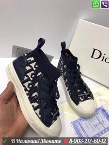 Кеды Christian Dior Walk'n'Dior черные