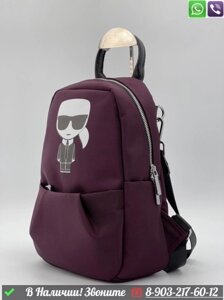 Рюкзак Karl Lagerfeld Ikonik Фиолетовый