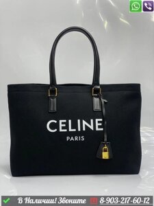 Сумка тоут Celine Черный