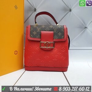 Louis Vuitton Dauphine рюкзак Красный