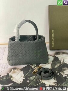 Сумка тоут Bottega Veneta Серый