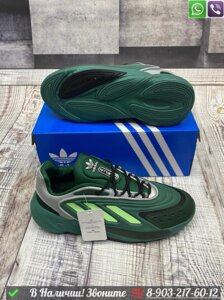 Кроссовки Adidas Ozelia зеленые