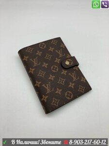 Ежедневник Louis Vuitton Zippy коричневый