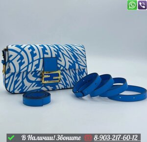 Сумка Fendi Baguette тканевая