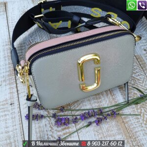 Сумка Marc Jacobs Snapshot Лиловый