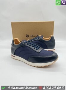 Кроссовки Loro Piana Weekend Walk комбинированные