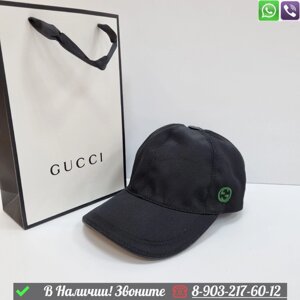 Кепка Gucci тканевая Черный
