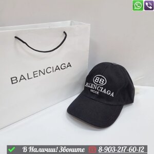Кепка Balenciaga Тканевая Черный