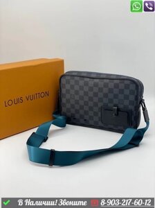 Сумка мессенджер Louis Vuitton Alpha серая