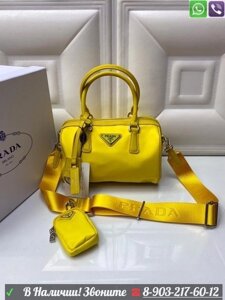 Сумка Prada Galleria mini Желтый