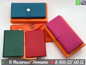 Кошелек Hermes Розовый