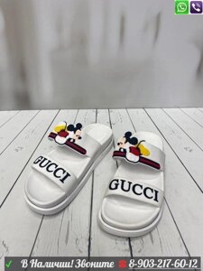 Шлепанцы Gucci x Disney женские