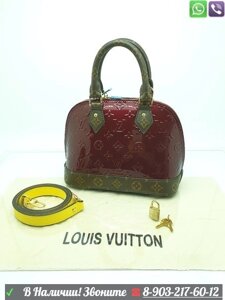 Сумка Louis Vuitton Neo Alma BB Бордовый