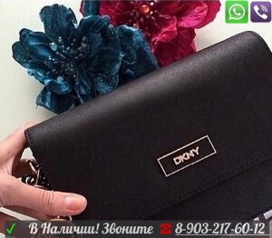 Сумка Donna Karan NY Dkny Клатч Черный Донна Каран