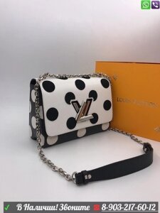 Сумка Louis Vuitton TWIST MM Луи Витон Твист Черный