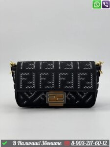 Сумка Fendi Baguette тканевая