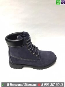 Ботинки Timberland с мехом Синий