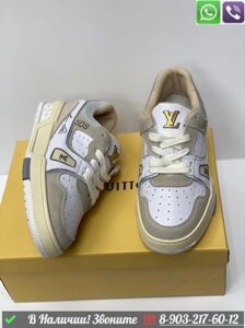 Кеды Louis Vuitton LV Trainer белые