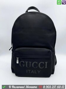 Рюкзак Gucci тканевый черный