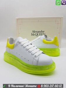 Кеды Alexander McQueen кроссовки Желтый