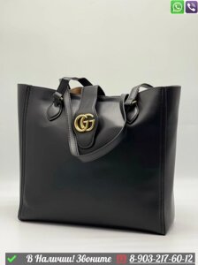 Сумка тоут Gucci Double G Черный