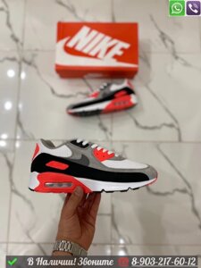 Кроссовки Nike Air Max 90 красные
