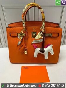 Сумка Hermes Birkin Гермес Биркин Рыжий