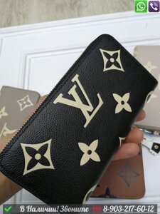 Кошелек Louis Vuitton Zippy Черный