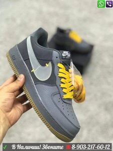 Кроссовки Nike Air Force мужские серые