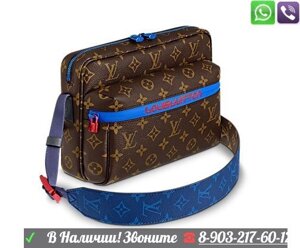 Сумка планшетка Louis Vuitton Messenger Луи Витон LV Мужская