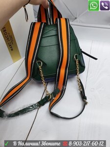 Рюкзак Marc Jacobs Snapshot Pack Shot полукруглый с золотым знаком фуксия