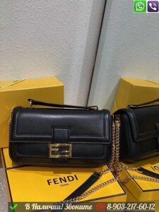 Сумка Fendi Baguette черная