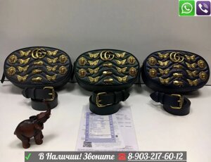 Animal Studs Сумка Gucci GG на пояс Gucci Marmont Гучи