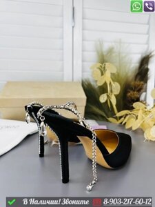 Босоножки Jimmy Choo Saeda 100 черные