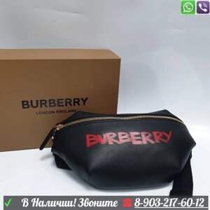 Поясная сумка Burberry Красный