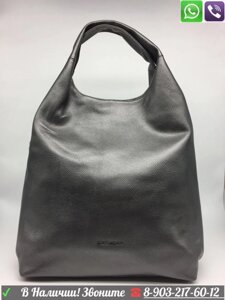 Сумка Givenchy Hobo Черная Живанши на плечо Шоппер хобо Серый