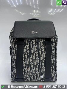 Рюзкак Dior Motion тканевый Черно-белый