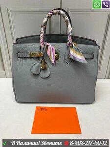 Сумка Hermes Birkin Гермес Биркин Серый