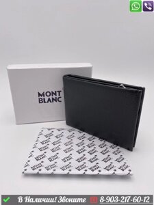 Кошелек Mont Blanc черный